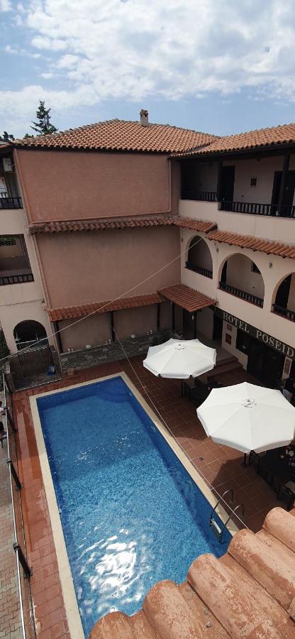 Hotel Poseidon Pefkochori Exterior foto